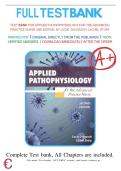 Test bank For Applied Pathophysiology for the Advanced Practice Nurse 2nd Edition by Lucie Dlugasch&semi; Lachel Story Chapter 1-14 &vert; 9781284255614