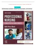 Professional Nursing&colon; Concepts & Challenges 10th Edition Test Bank &ndash; Beth &vert; Complete Exam Questions & Answers &vert; Nursing Exam Prep