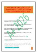 ELECTRONICS TECHNICIAN E-5 ADVANCEMENT EXAM QUESTIONS AND ANSWERS GRADED A&plus; 2026