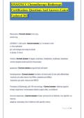 ONS&sol;ONCC Chemotherapy Biotherapy Certification Questions and Answers &lpar;Latest Updated 2025&rpar;