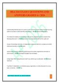 HSA 3111 EXAM 1 QUESTIONS AND ANSWERS GRADED A&plus; 2026
