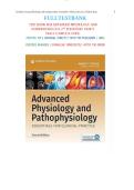 Test Bank For Advanced Physiology and Pathophysiology&comma; 2nd Edition&comma; By Nancy Tkacs&comma; All Chapters 1-17 LATEST
