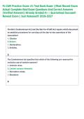 FL CAM Practice Exam &num;1 Test Bank Exam &vert;&vert;Most Recent Exam  Actual Complete Real Exam Questions And Correct Answers  &lpar;Verified Answers&rpar; Already Graded A&plus; &vert; Guaranteed Success&excl;&excl;  Newest Exam &vert; Just Released&excl;&excl; 2026-2027