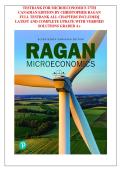 Testbank for microeconomics 17th canadian edition by christopher ragan all chapters included&vert;&vert; lattest and complete update with verified solutions graded A&plus;
