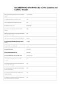 BSC2085 EXAM 3 REVIEW UPDATED ACTUAL Questions and  CORRECT Answers