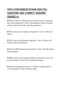 WGU C428 BUNDLED EXAMS 2026 FULL QUESTIONS AND CORRECT ANSWERS GRADED A&plus;