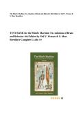 TEST BANK for the Mind's Machine&colon; Fo
