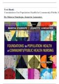 Foundations for Population Health in Community&sol;Public Health Nursing 6th Edition &ndash; Stanhope