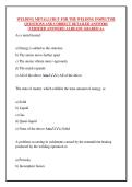 WELDING METALLURGY II QUESTIONS AND CORRECT  DETAILED ANSWERS &lpar;VERIFIED ANSWERS&rpar; ALREADY  GRADED A&plus;