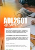 ADL2601 Assignment 1  Due 27 March 2026  - Distinction Guaranteed   &lowbar;UNISA