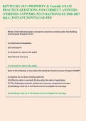 KENTUCKY &lpar;KY&rpar; PROPERTY & Casualty EXAM  PRACTICE QUESTIONS AND CORRECT ANSWERS  &lpar;VERIFIED ANSWERS&rpar; PLUS RATIONALES 2026-2027  Q&A &vert; INSTANT DOWNLOAD PDF 