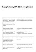 NSG 223 Med Surg II Exam 3 2026 Questions And Correct Detailed Answers &lpar;Herzing University&rpar;