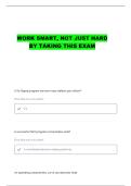 ISQS 3344 TTU EXAM 2 QUESTIONS AND CORRECT ANSWERS