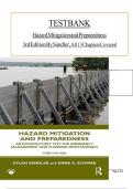 Test Bank for Hazard Mitigation and Preparedness&comma; 3rd Edition by Sandler & Schwab &lpar;All Chapters 1-13&rpar;