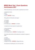 MRSO Mock Test 1 Exam Questions  And Answers 2027 