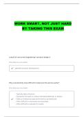ISQS 3344 TTU LAY EXAM 1 QUESTIONS AND CORRECT ANSWERS
