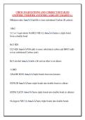 CHEM 334 QUESTIONS AND CORRECT DETAILED  ANSWERS &lpar;VERIFIED ANSWERS&rpar; ALREADY GRADED A&plus;