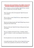 CHEM 334L QUIZ &num;1 QUESTIONS AND CORRECT DETAILED  ANSWERS &lpar;VERIFIED ANSWERS&rpar; ALREADY GRADED A&plus;