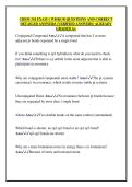 CHEM 334 EXAM 1 WISKUR QUESTIONS AND CORRECT  DETAILED ANSWERS &lpar;VERIFIED ANSWERS&rpar; ALREADY  GRADED A&plus;