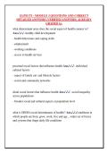 GLPH 171 - MODULE 3 QUESTIONS AND CORRECT  DETAILED ANSWERS &lpar;VERIFIED ANSWERS&rpar; ALREADY  GRADED A&plus;