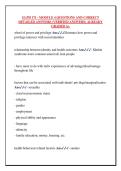 GLPH 171 - MODULE 4 QUESTIONS AND CORRECT  DETAILED ANSWERS &lpar;VERIFIED ANSWERS&rpar; ALREADY  GRADED A&plus;