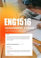 ENG1516 Assignment 4 Portfolio Answers Semester 2 2026 - Due 8 October 2026