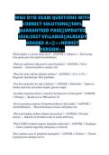 WGU D118 EXAM QUESTIONS WITH CORRECT SOLUTIONS&vert;&vert;100&percnt; GUARANTEED PASS&vert;&vert;UPDATED 2026&sol;2027 SYLLABUS&vert;&vert;ALREADY GRADED A&plus;&vert;&vert;<<NEWEST VERSION>>
