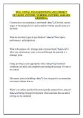 BCSA 2 FINAL EXAM QUESTIONS AND CORRECT  DETAILED ANSWERS &lpar;VERIFIED ANSWERS&rpar; ALREADY  GRADED A&plus;