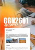 GGH2601 Assignment 1  Due 31 March 2026  - Distinction Guaranteed   &lowbar;UNISA