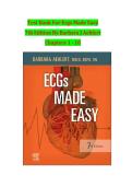 TEST BANK ecgs made easy 7th edition by barbara aehlert &vert;All Chapter 1 - 10 &vert;Newest Edition 2026
