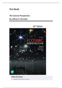 Test Bank for The Cosmic Perspective&comma; 10th Edition by Jeffrey O&period; Bennett&vert;&vert; All Chapters 1-24&comma; Newest 2026