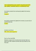 INTUIT BOOKKEEPING EXAM UPDATE 2026&sol;2027 QUESTIONS  AND CORRECT ANSWERS RATED A&plus; GUARANTEED PASS