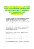 NJ Black Seal High Pressure EXAM STUDY  GUIDE 2026&sol;2027 COMPLETE QUESTIONS  WITH VERIFIED CORRECT ANSWERS &vert;&vert;  100&percnt; GUARANTEED PASS  <NEWEST VERSION> 