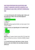 AAP Exam Preparation &vert; Questions & Correct Answers