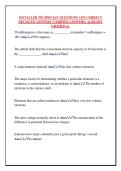 INSTALLER TECHNICIAN QUESTIONS AND CORRECT  DETAILED ANSWERS &lpar;VERIFIED ANSWERS&rpar; ALREADY  GRADED A&plus;