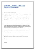 COMSAE 1 2026&sol;2027 &ndash; Fully Explained Comprehensive Study Guide for COMLEX Level 1 Preparation