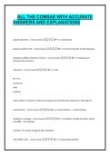 COMSAE Phase 1 2026 &ndash; Fully Explained Comprehensive Study Guide for COMLEX Level 1