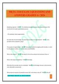 MKTG 3310 EXAM PACKAGE DEAL 100&percnt; VERIFIED 2026&period;