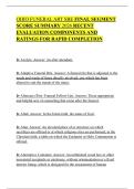 OHIO FUNERAL ART SBE FINAL SEGMENT SCORE SUMMARY 2026 RECENT EVALUATION COMPONENTS AND RATINGS FOR RAPID COMPLETION