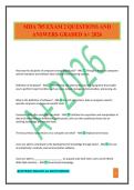 MHA 705 EXAM 2 QUESTIONS AND ANSWERS GRADED A&plus; 2026