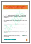 MK1 SWE EXAM QUESTIONS AND ANSWERS GRADED A&plus; 2026