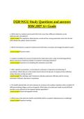 D220 WGU Study Questions and answers &vert;WGU D220 Nursing Informatics Study Questions&comma; 2026&sol;2027 &ndash; Verified Answers&comma; A&plus; Grade