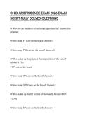 OHIO JURISPRUDENCE EXAM 2026 EXAM SCRIPT FULLY SOLVED QUESTIONS