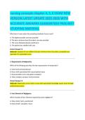 nursing concepts chapter 4&comma; 5&comma; 6 EXAM NEW VERSION LATEST UPDATE 2025-2026 WITH  ACCURATE ANSWERS GUARANTEED PASS BEST  STUDYING MATERIAL 