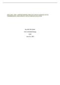WGU D401 TASK - UNDERSTANDING RISK FACTORS IN CONJUNCTIVITIS TRANSMISSION &vert; 2026 UPDATE &vert; WITH COMPLETE SOLUTION
