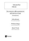 Test Bank for Statistical Reasoning for Everyday Life 5th Edition by Jeffrey Bennett&comma; William Briggs&comma; Mario Triola &vert; Complete Guide A&plus; &vert; All Chapters 1-10 Covered &vert; Latest 2025 Updated