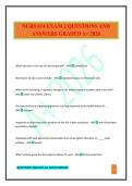 NURS 614 EXAM 2 QUESTIONS AND ANSWERS GRADED A&plus; 2026