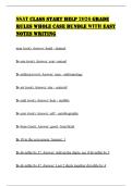 SSAT CLASS START HELP 2026 GRADE RULES WHOLE CASE BUNDLE WITH EASY NOTES WRITING