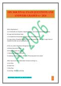 OIS 3660 FINAL EXAM QUESTIONS AND ANSWERS GRADED A&plus; 2026