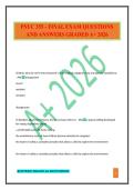 PSYC 355 - FINAL EXAM QUESTIONS AND ANSWERS GRADED A&plus; 2026